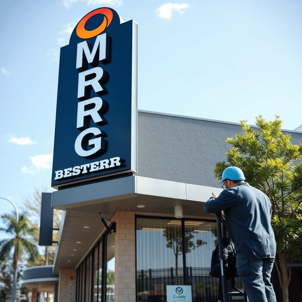 Regular Maintenance Contracts signage