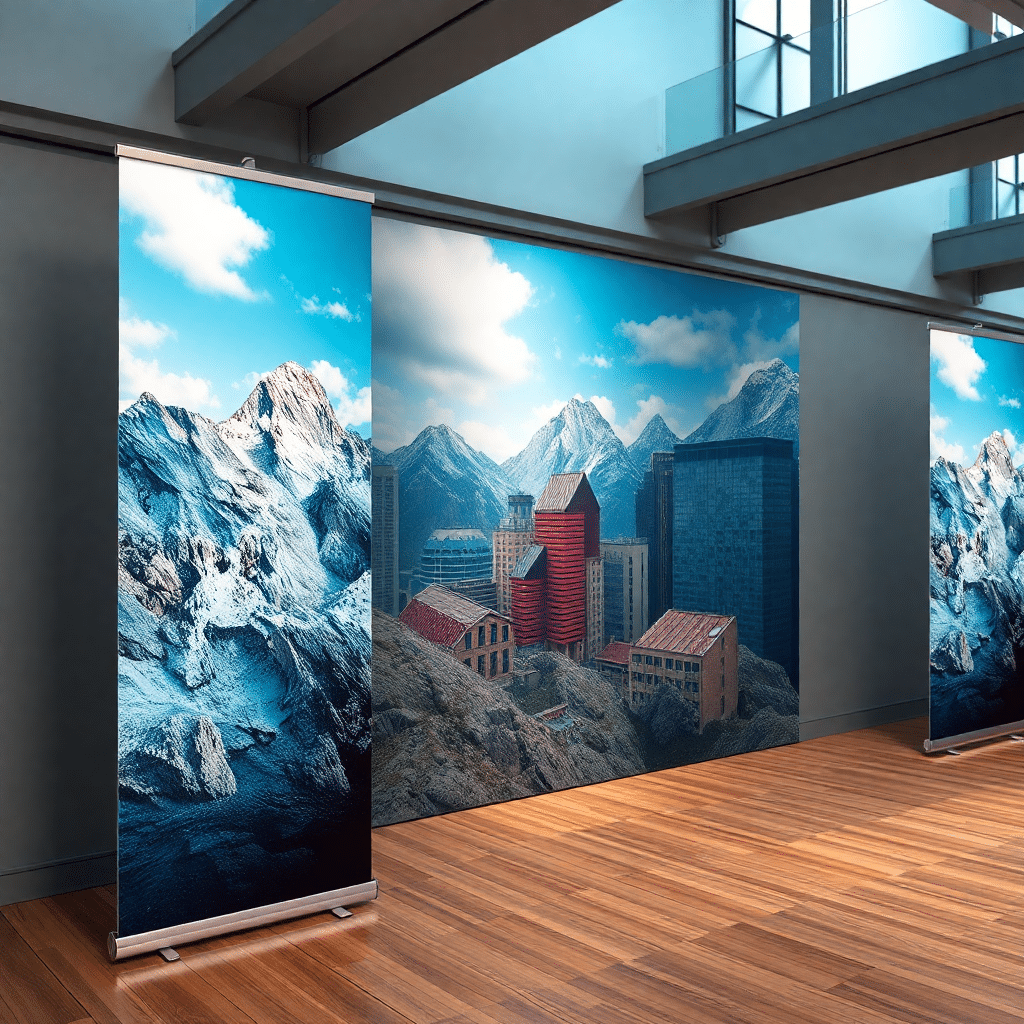 Roll-Up Banners & Pop-up Displays